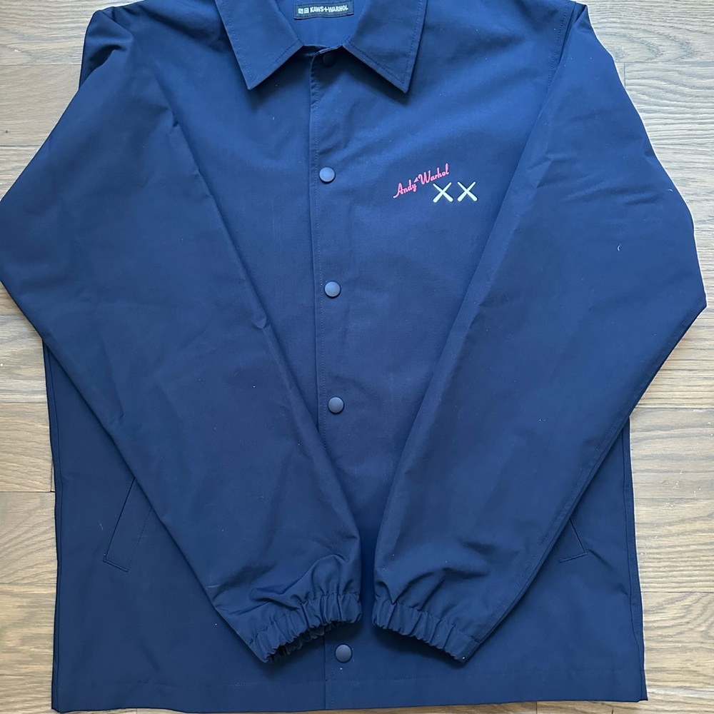 Kaws x Andy Warhol Uniqlo Jacket (XS) Navy